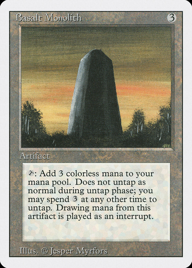 Basalt Monolith [Revised Edition] | Tables and Towers