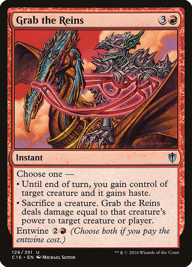 Grab the Reins [Commander 2016] | Tables and Towers