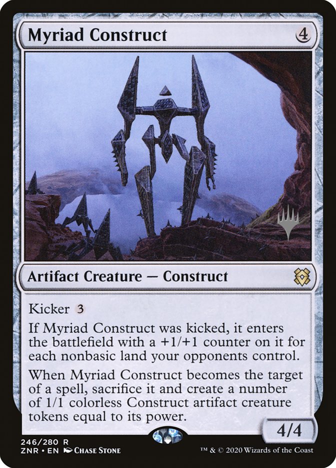 Myriad Construct (Promo Pack) [Zendikar Rising Promos] | Tables and Towers