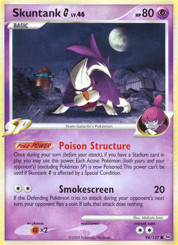 Skuntank G (94/127) [Platinum: Base Set] | Tables and Towers