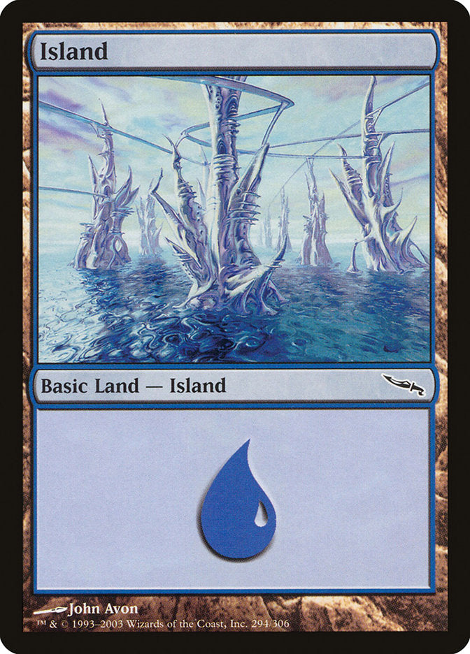 Island (294) [Mirrodin] | Tables and Towers