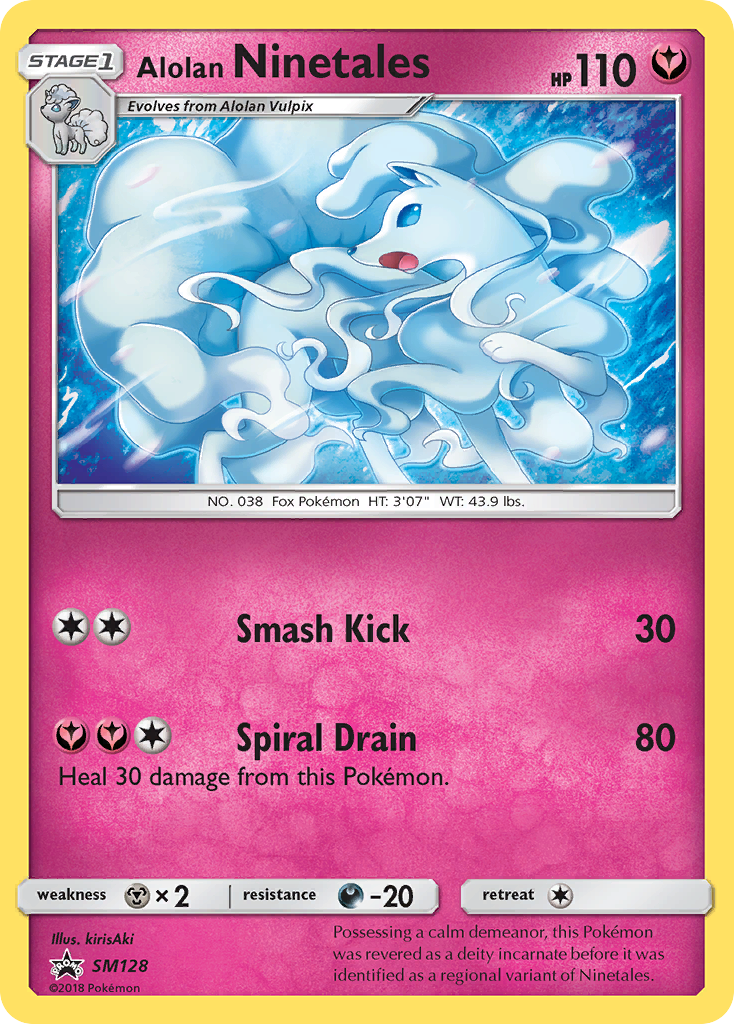 Alolan Ninetales (SM128) [Sun & Moon: Black Star Promos] | Tables and Towers