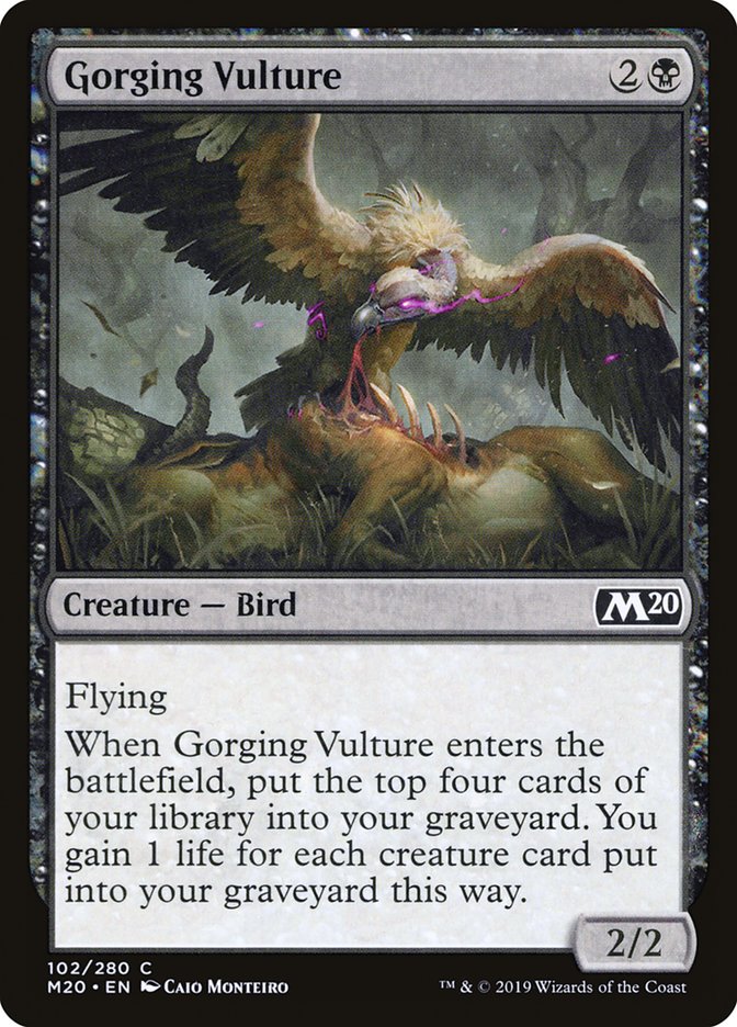 Gorging Vulture [Core Set 2020] | Tables and Towers