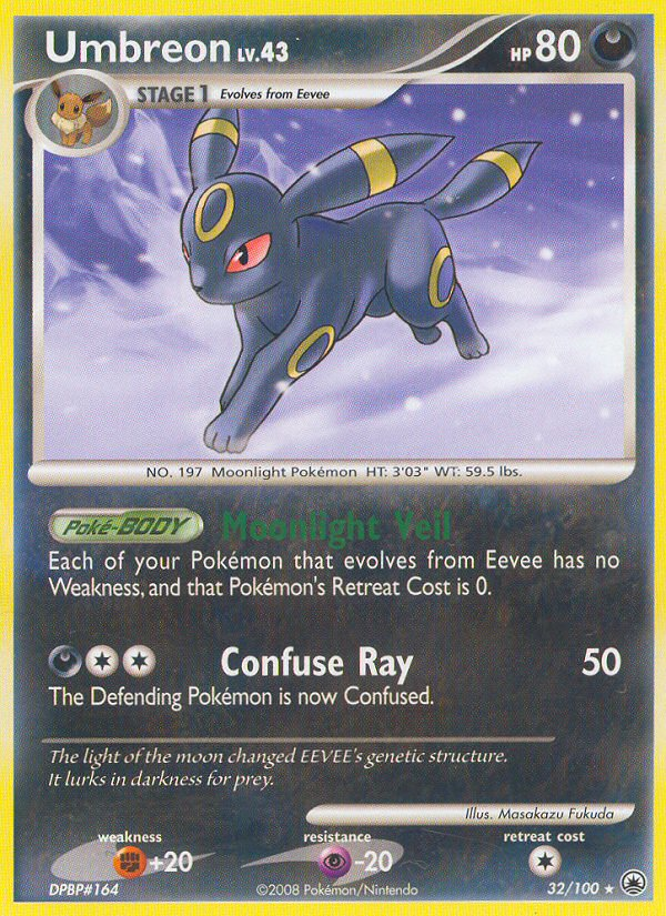 Umbreon (32/100) [Diamond & Pearl: Majestic Dawn] | Tables and Towers