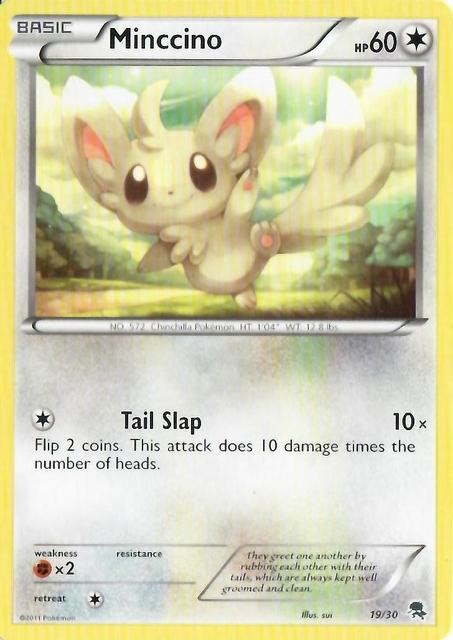 Minccino (19/30) [Black & White: Trainer Kit - Zoroark] | Tables and Towers