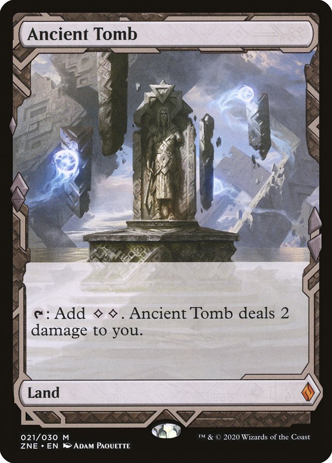 Ancient Tomb (Expeditions) [Zendikar Rising Expeditions] | Tables and Towers