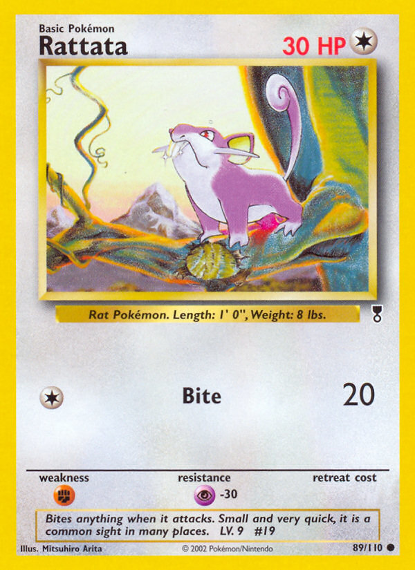 Rattata (89/110) [Legendary Collection] | Tables and Towers