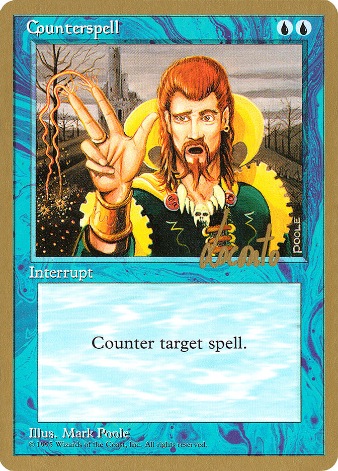 Counterspell (Michael Loconto) [Pro Tour Collector Set] | Tables and Towers