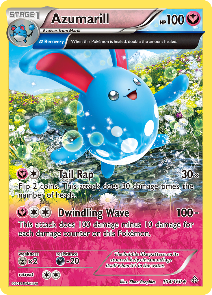 Azumarill (104/160) [XY: Primal Clash] | Tables and Towers