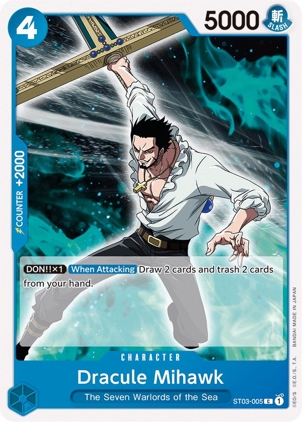 Dracule Mihawk [Starter Deck: The Seven Warlords of The Sea] | Tables and Towers