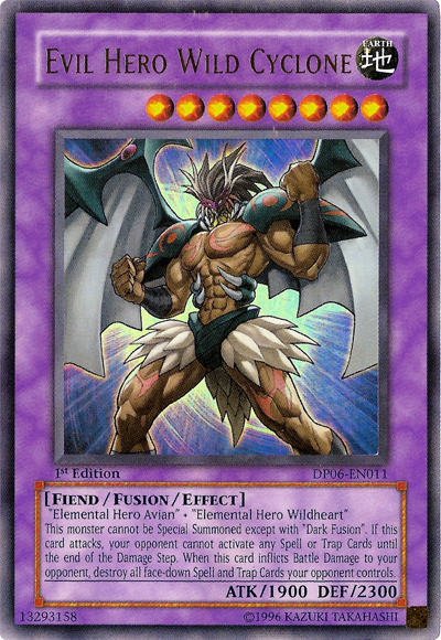 Evil Hero Wild Cyclone [DP06-EN011] Ultra Rare | Tables and Towers