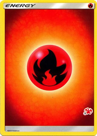 Fire Energy (Charizard Stamp #3) [Battle Academy 2020] | Tables and Towers