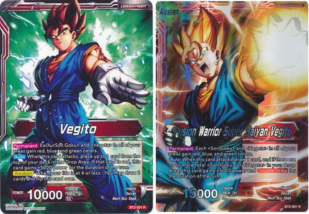 Vegito // Fusion Warrior Super Saiyan Vegito (BT2-001) [Union Force] | Tables and Towers