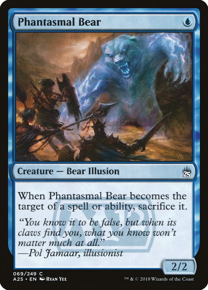 Phantasmal Bear [Masters 25] | Tables and Towers