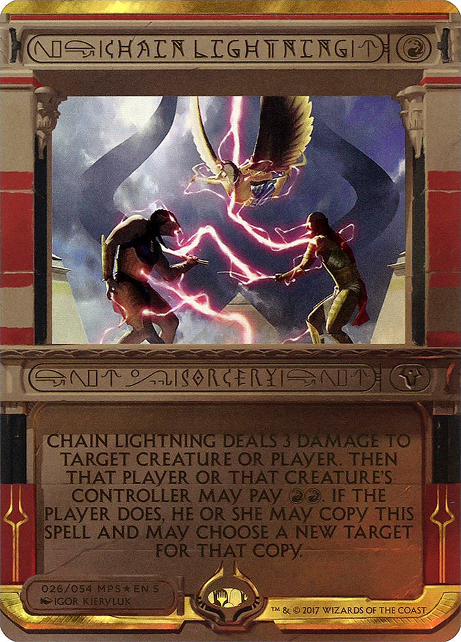 Chain Lightning (Invocation) [Amonkhet Invocations] | Tables and Towers