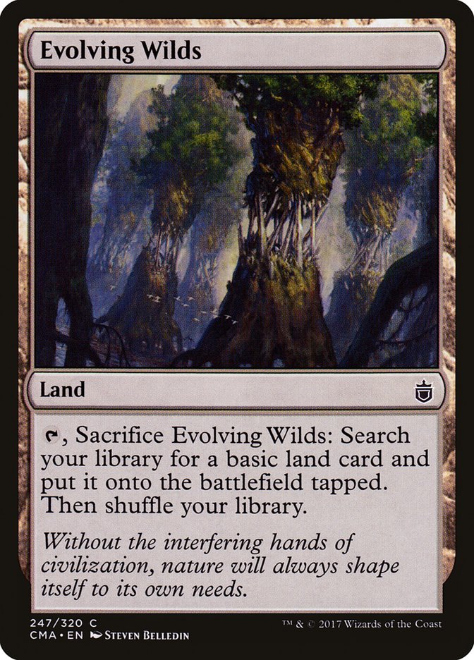 Evolving Wilds [Commander Anthology] | Tables and Towers