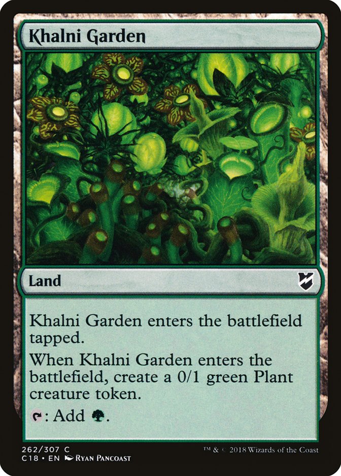 Khalni Garden [Commander 2018] | Tables and Towers