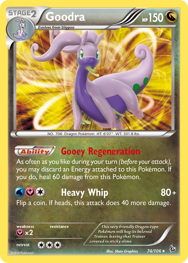 Goodra (74/106) [XY: Flashfire] | Tables and Towers