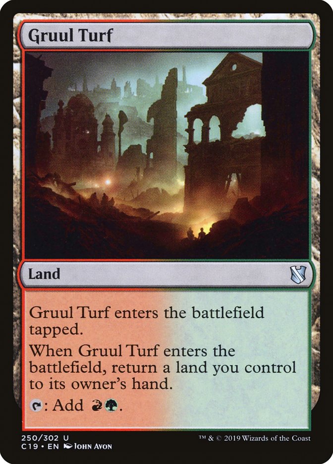 Gruul Turf [Commander 2019] | Tables and Towers