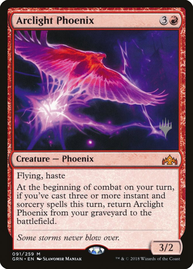 Arclight Phoenix (Promo Pack) [Guilds of Ravnica Promos] | Tables and Towers