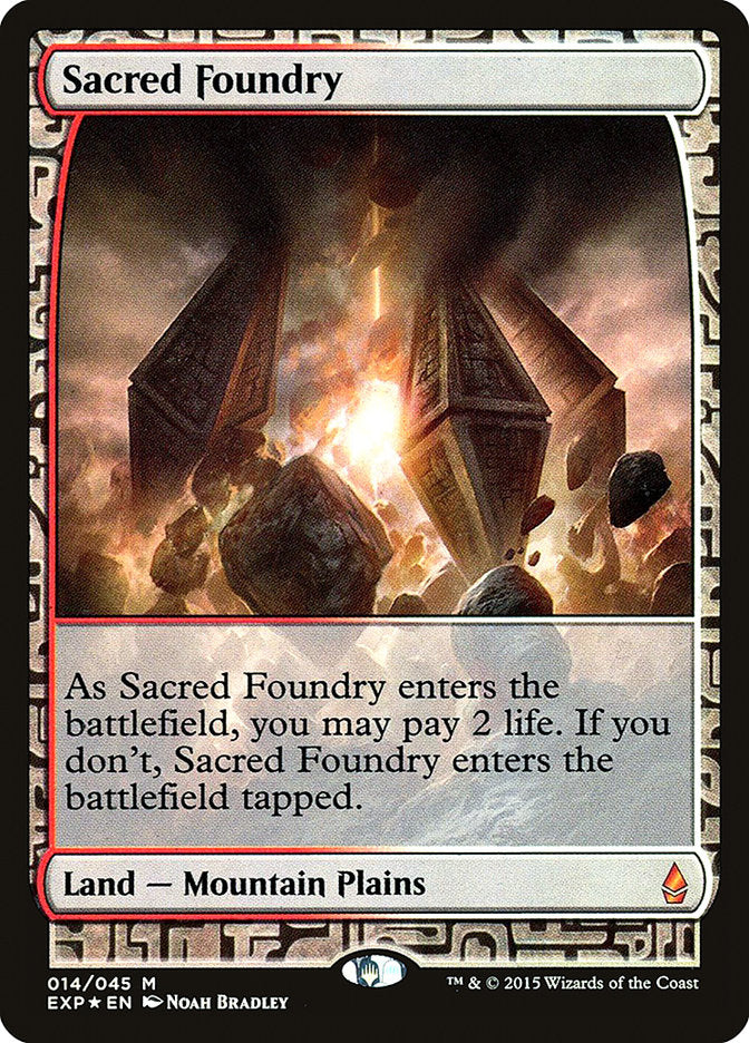 Sacred Foundry [Zendikar Expeditions] | Tables and Towers