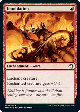 Immolation [Innistrad: Midnight Hunt] | Tables and Towers