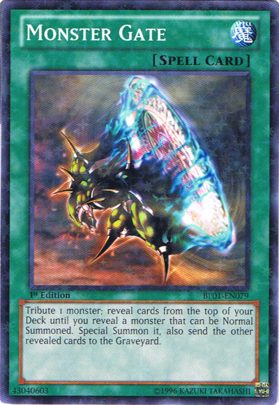 Monster Gate [BP01-EN079] Starfoil Rare | Tables and Towers