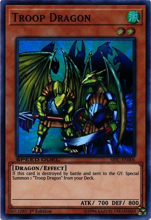 Troop Dragon [SBSC-EN006] Super Rare | Tables and Towers