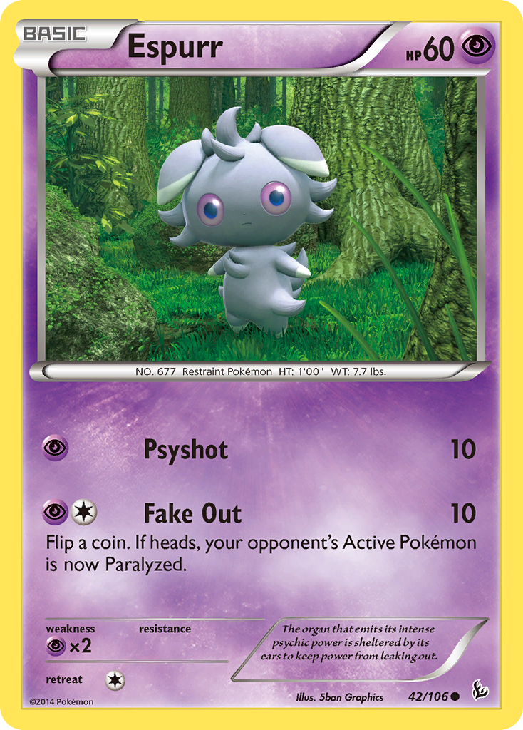 Espurr (42/106) [XY: Flashfire] | Tables and Towers