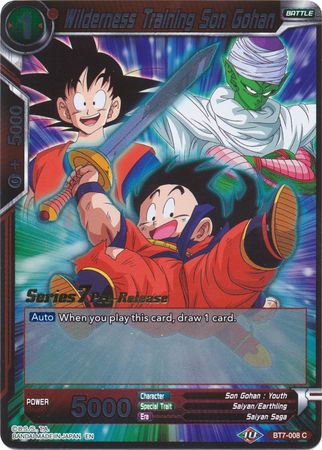 Wilderness Training Son Gohan (BT7-008_PR) [Assault of the Saiyans Prerelease Promos] | Tables and Towers