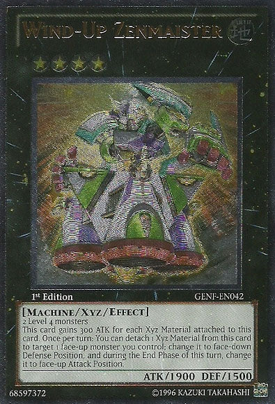 Wind-Up Zenmaister [GENF-EN042] Ultimate Rare | Tables and Towers