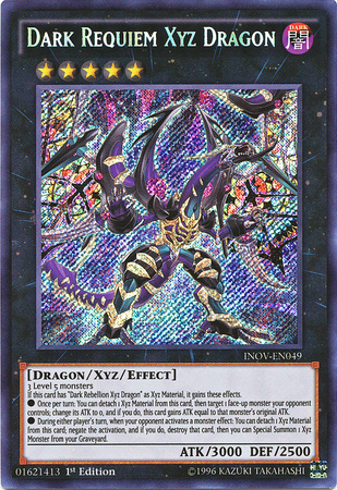 Dark Requiem Xyz Dragon [INOV-EN049] Secret Rare | Tables and Towers