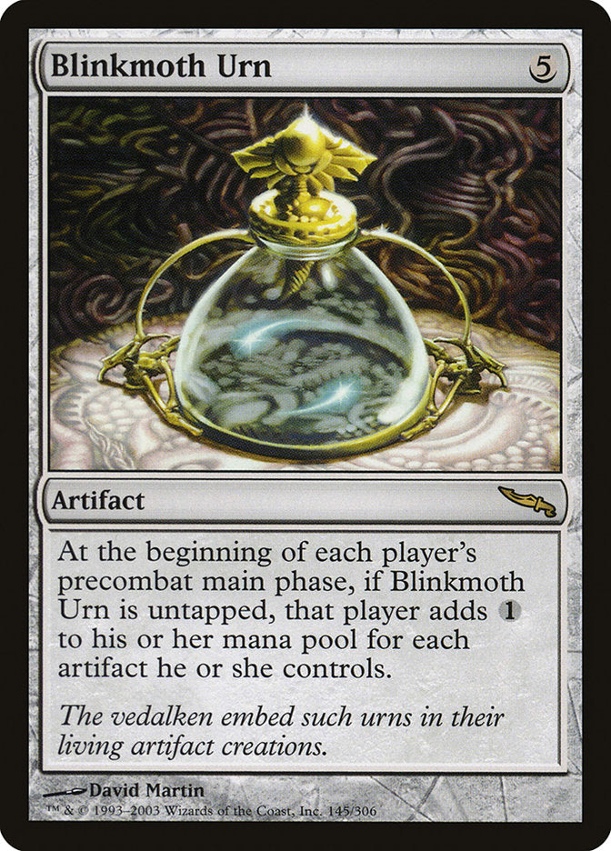 Blinkmoth Urn [Mirrodin] | Tables and Towers