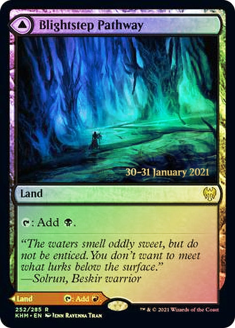 Blightstep Pathway // Searstep Pathway [Kaldheim Prerelease Promos] | Tables and Towers