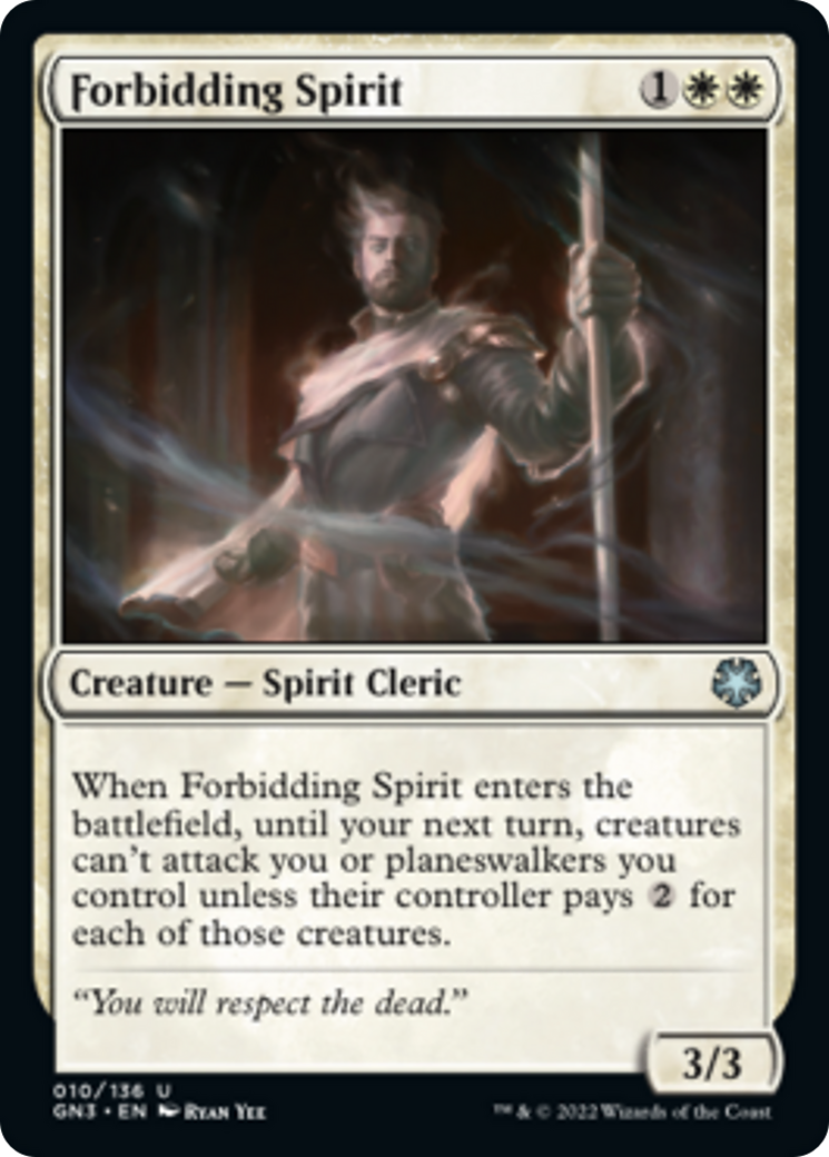 Forbidding Spirit [Game Night: Free-for-All] | Tables and Towers