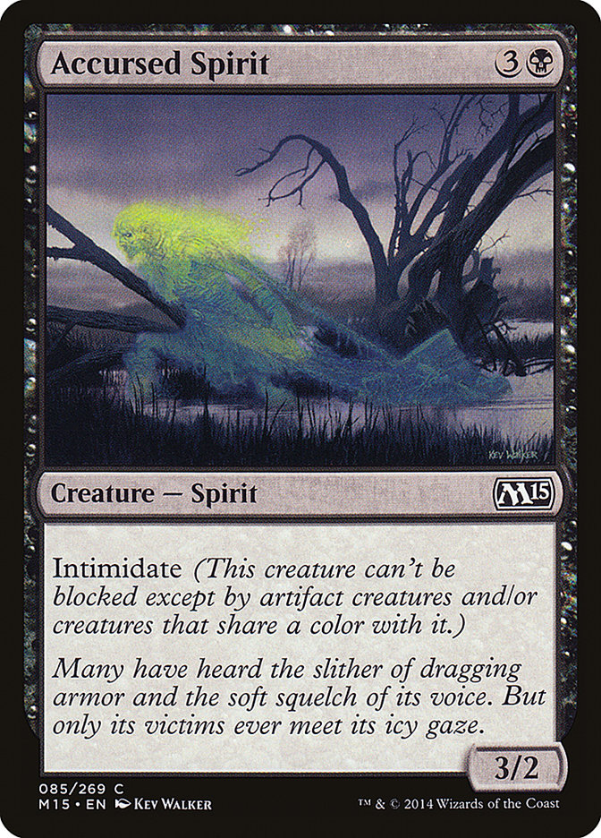 Accursed Spirit [Magic 2015] | Tables and Towers