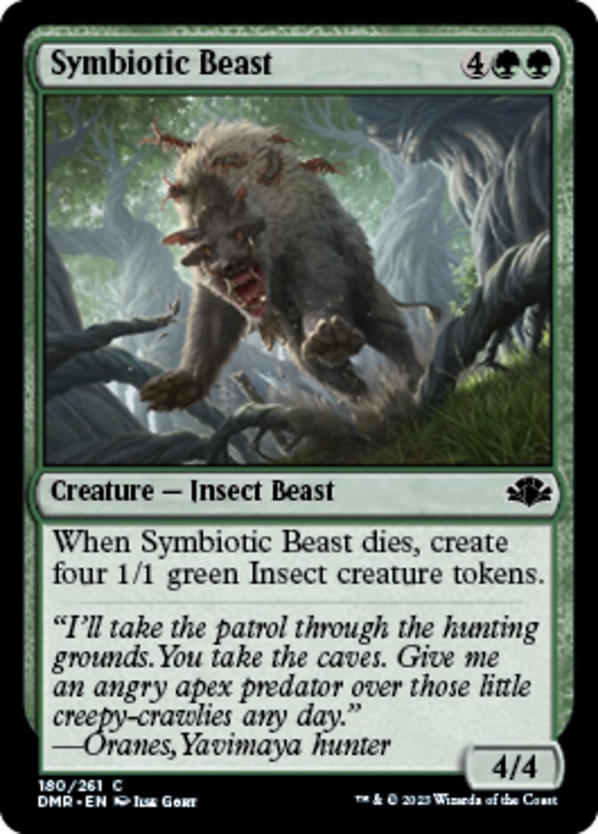 Symbiotic Beast [Dominaria Remastered] | Tables and Towers