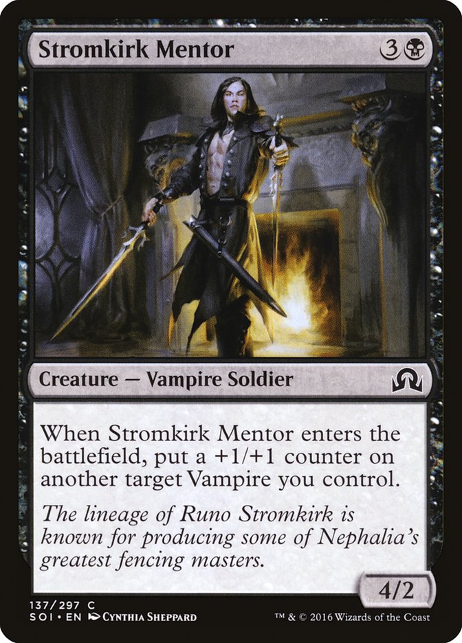 Stromkirk Mentor [Shadows over Innistrad] | Tables and Towers