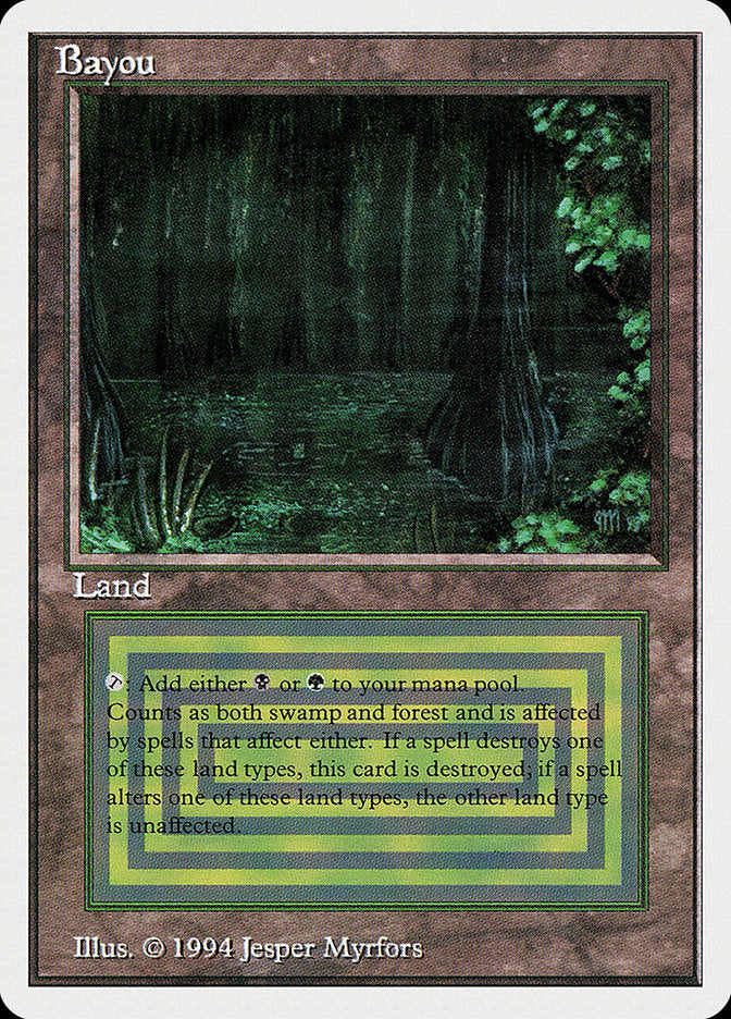 Bayou [Summer Magic / Edgar] | Tables and Towers