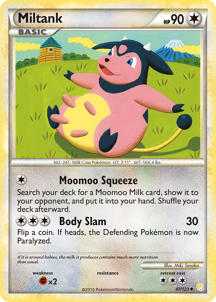 Miltank (47/123) [HeartGold & SoulSilver: Base Set] | Tables and Towers