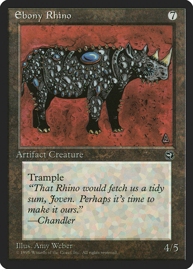 Ebony Rhino [Homelands] | Tables and Towers