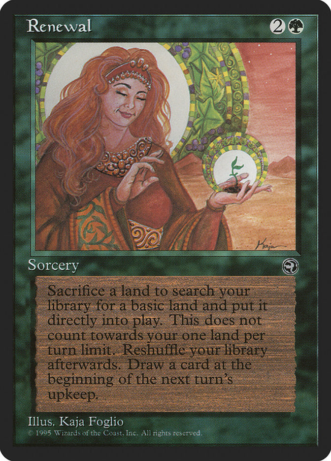 Renewal [Homelands] | Tables and Towers