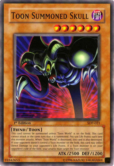 Toon Summoned Skull [SDP-021] Common | Tables and Towers