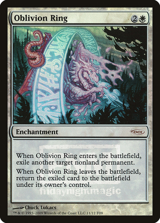 Oblivion Ring [Friday Night Magic 2009] | Tables and Towers