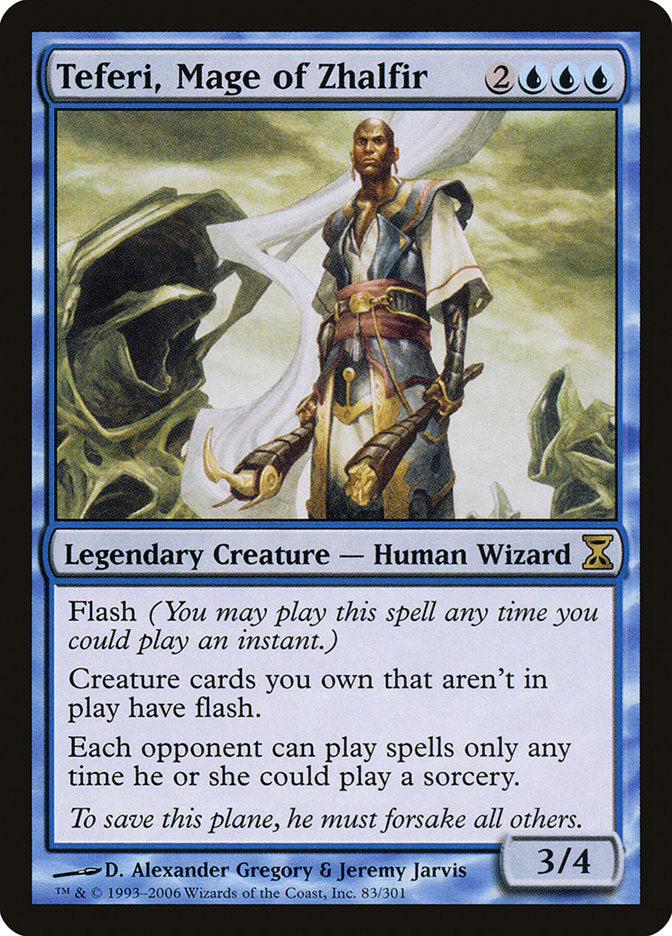 Teferi, Mage of Zhalfir [Time Spiral] | Tables and Towers