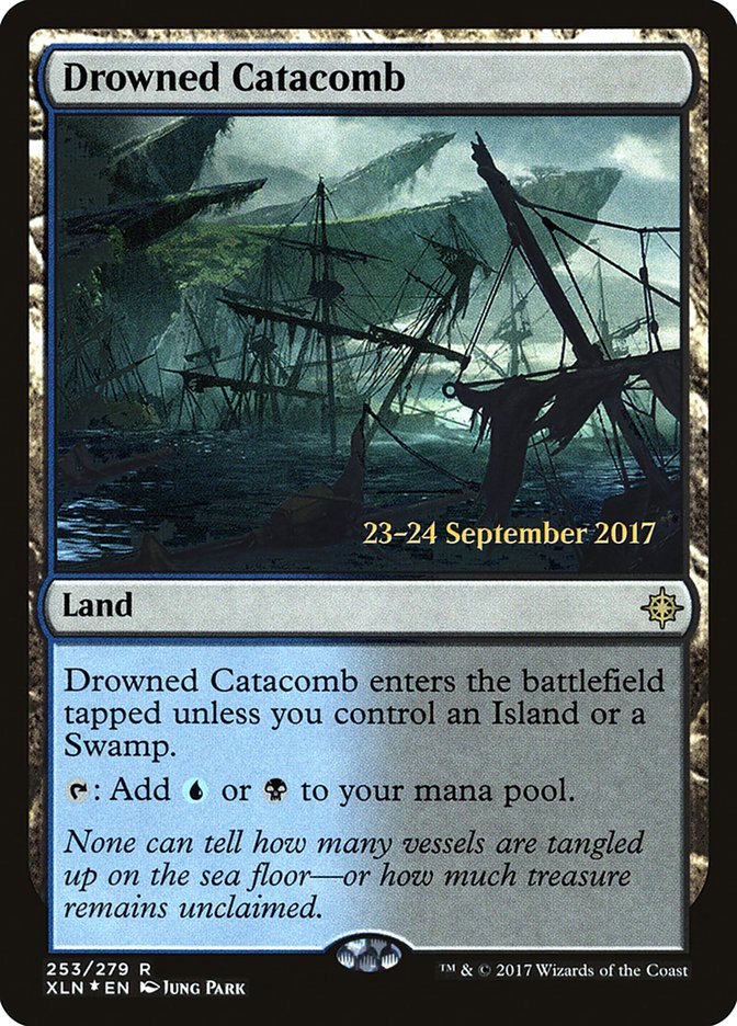 Drowned Catacomb [Ixalan Prerelease Promos] | Tables and Towers