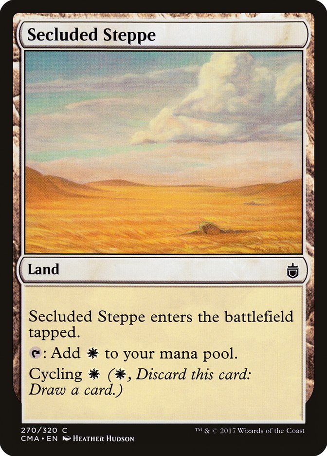 Secluded Steppe [Commander Anthology] | Tables and Towers