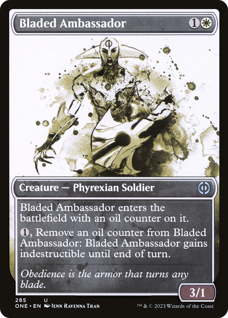 Bladed Ambassador (Showcase Ichor) [Phyrexia: All Will Be One] | Tables and Towers