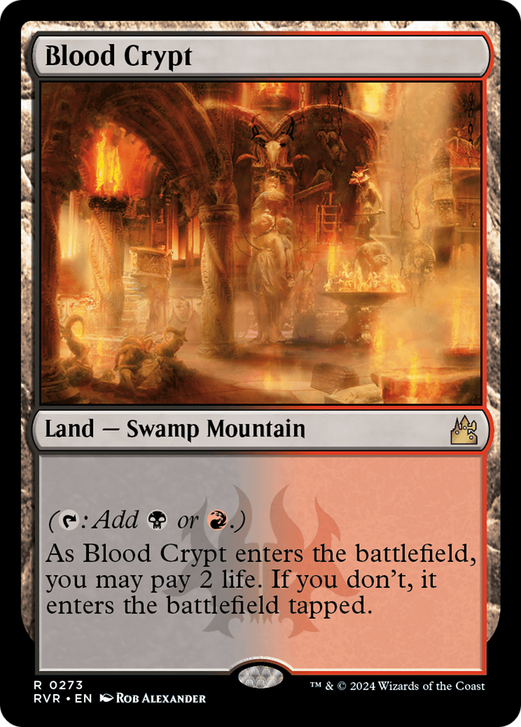 Blood Crypt [Ravnica Remastered] | Tables and Towers