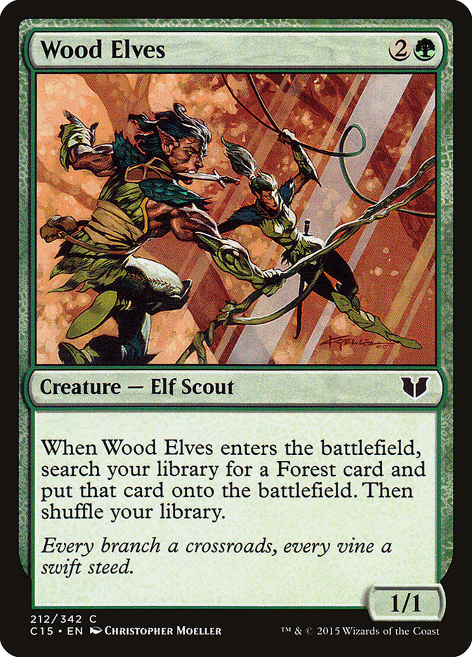 Wood Elves [Commander 2015] | Tables and Towers